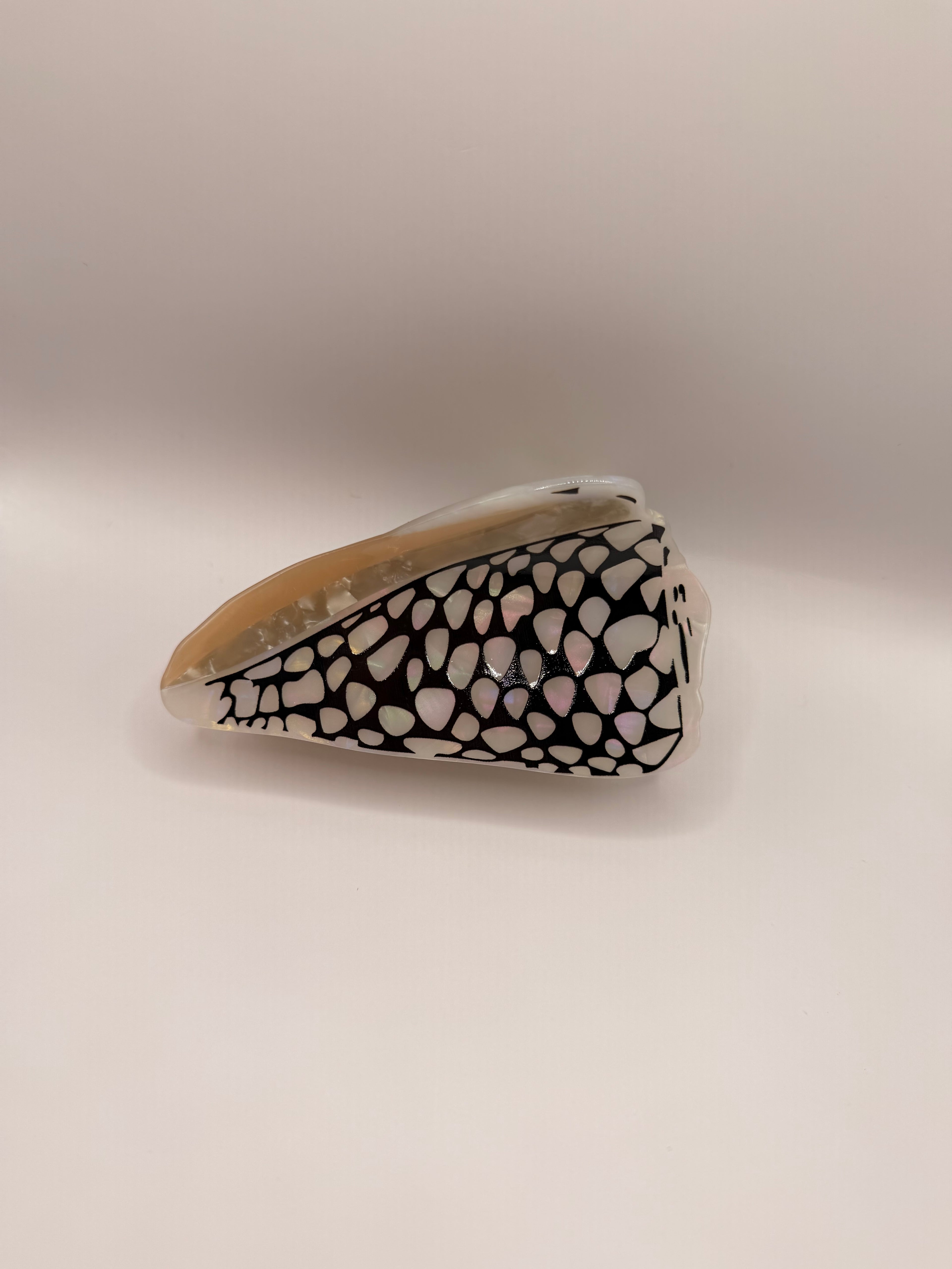 Marble Cone Claw Clip